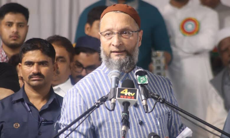 Men found charred in car: Owaisi targets Congress govt in Rajasthan, BJP