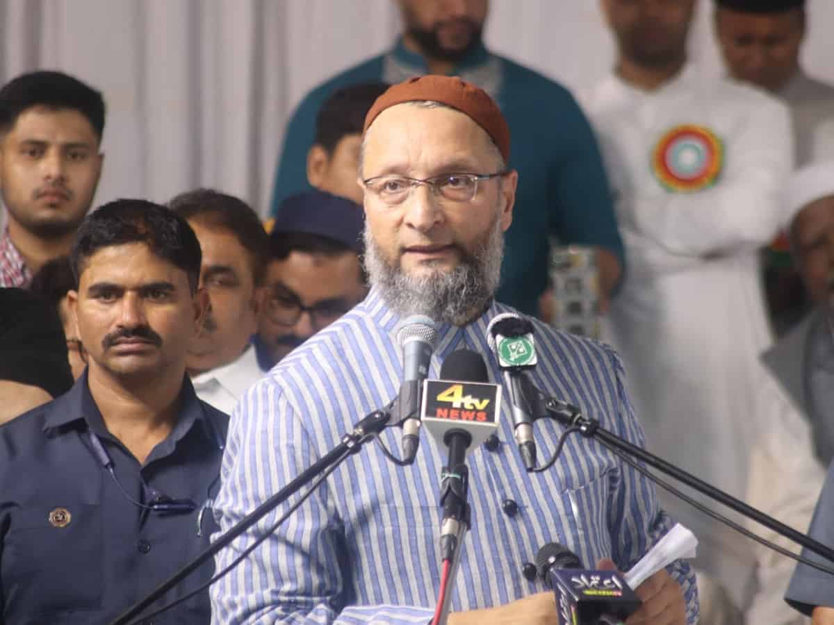 Men found charred in car: Owaisi targets Congress govt in Rajasthan, BJP