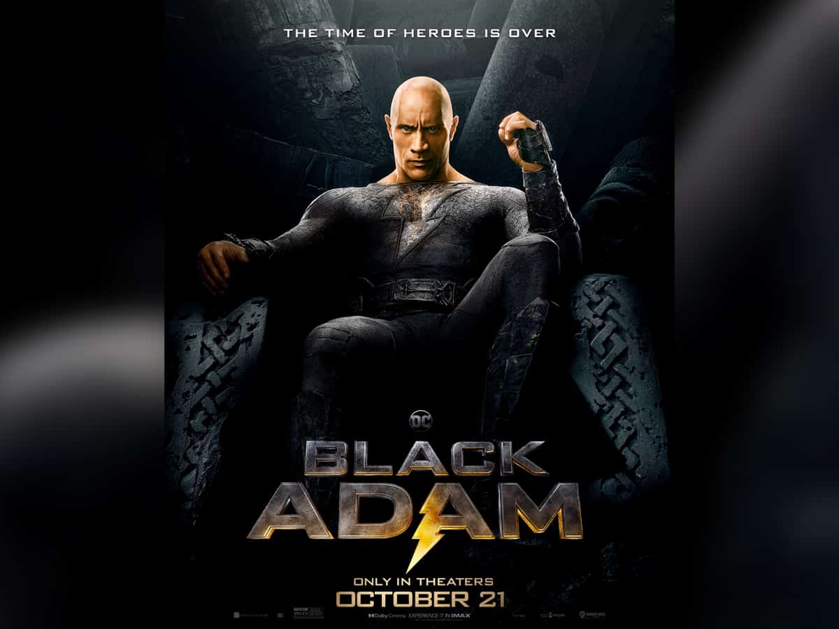 'Black Adam' makes $26.8 mn in U.S., looks at $62.2 mn opening weekend