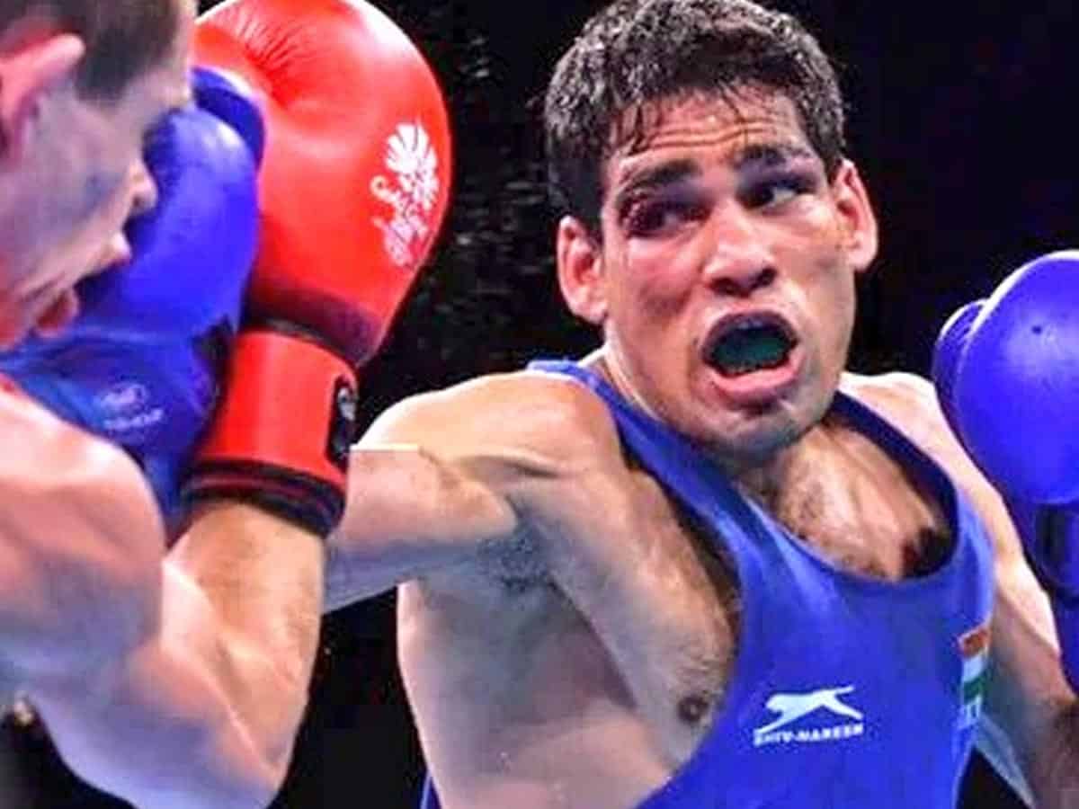 National Games: Boxers Hussamuddin Win Gold