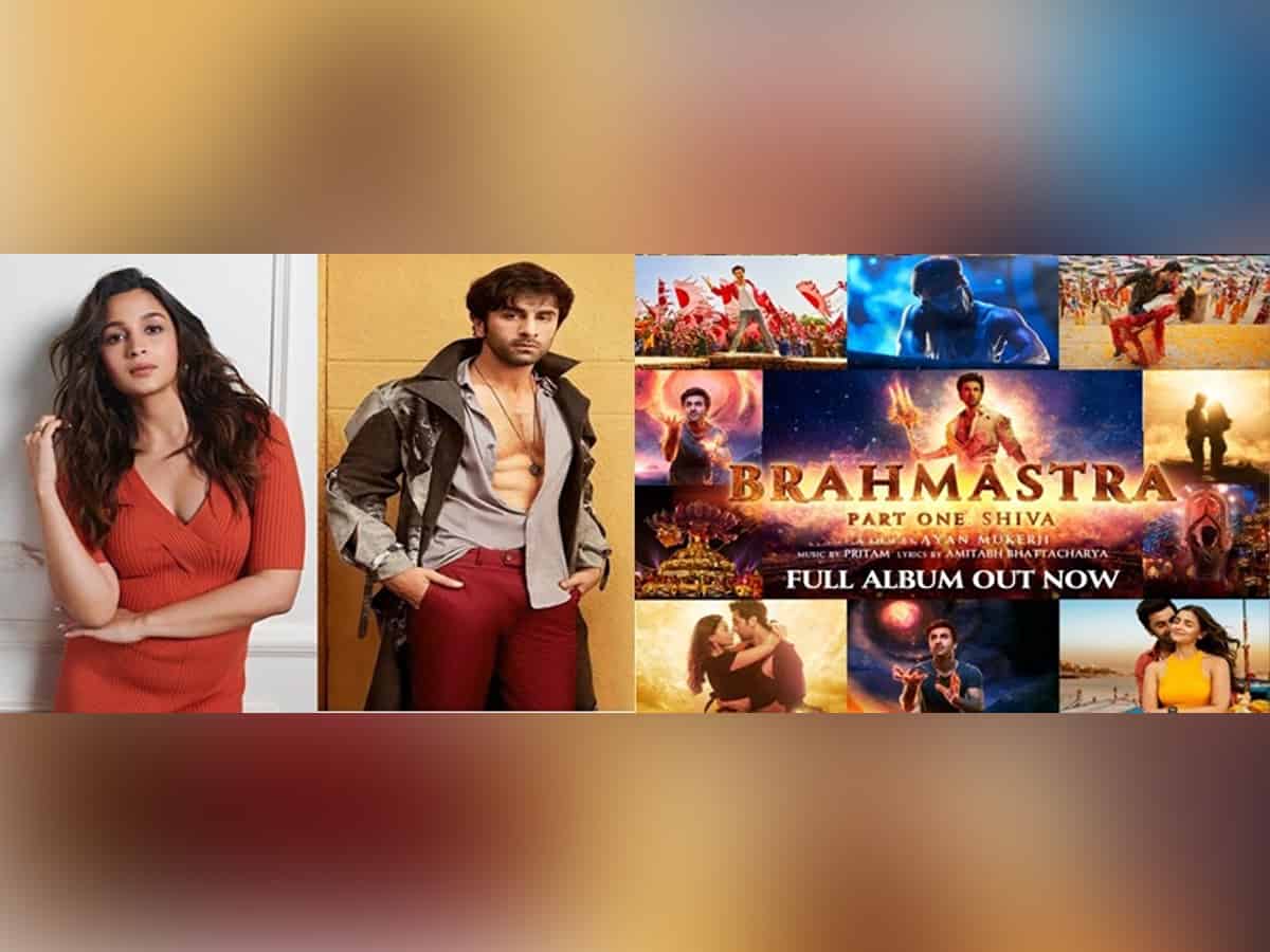 Ranbir, Alia react to the success of 'Brahmastra' OST