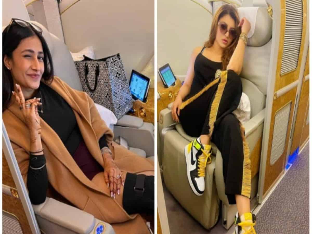 Dhanashree takes a dig at Urvashi Rautela with 'my heart led me to Australia' caption