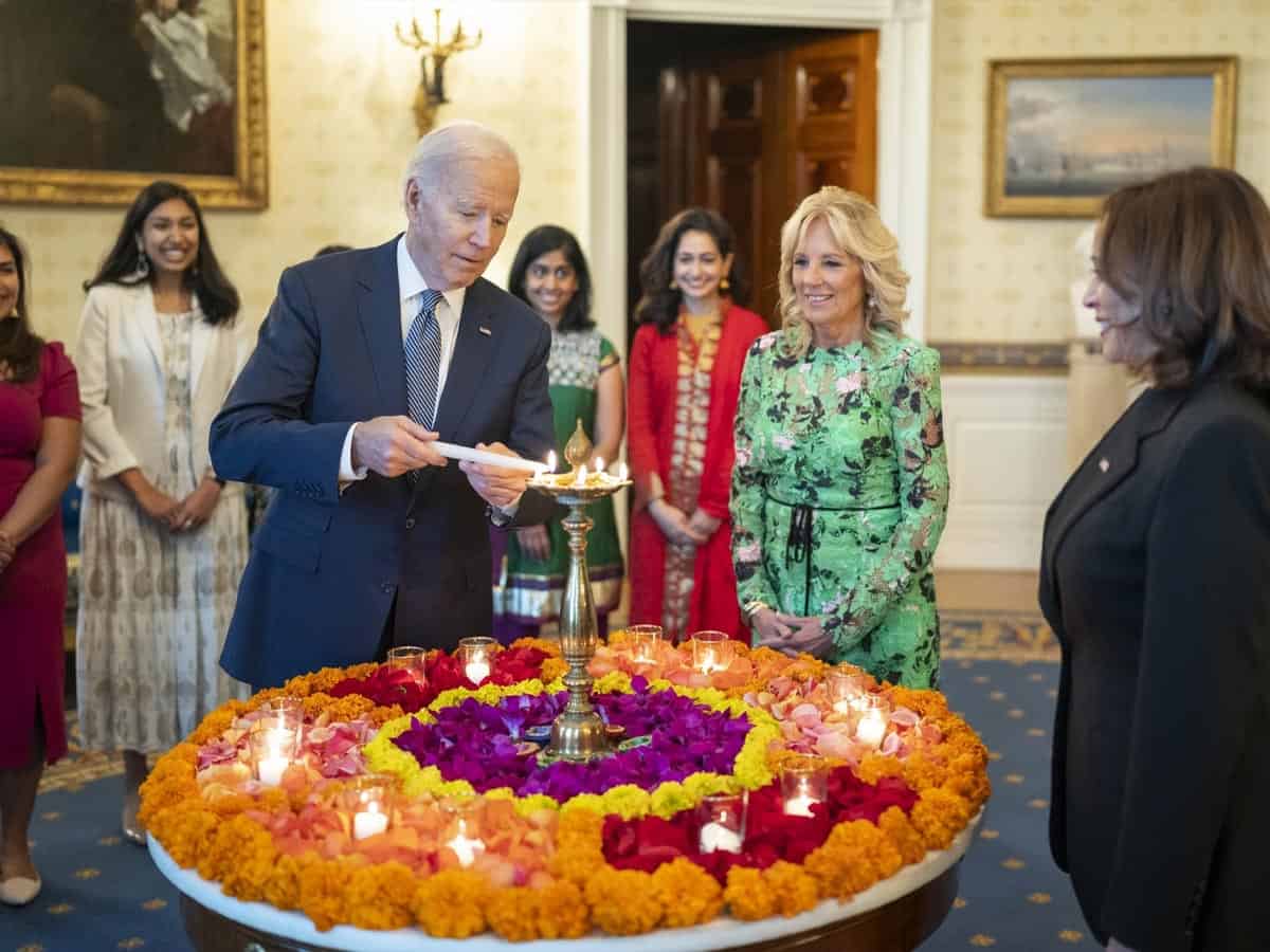 Biden thanks Indian-Americans as he hosts Diwali event at White house