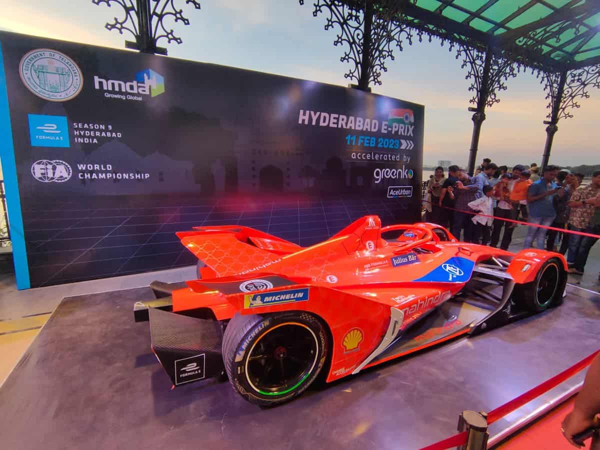 Formula E race in Hyderabad