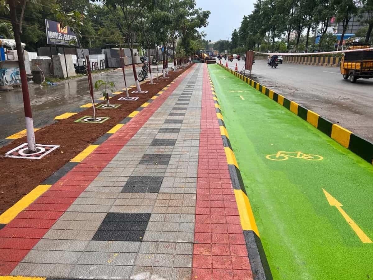 ghmc-to-set-up-90-km-of-cycling-tracks-across-hyderabad