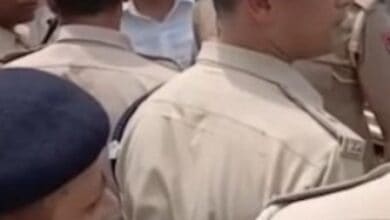 Denied leave, UP cop carries his son's body to SSP office