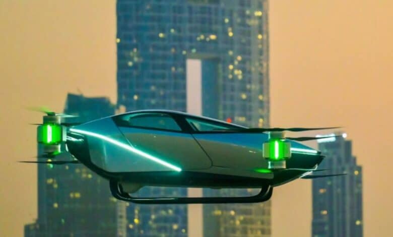 World's first public flight of X2 flying car takes off in Dubai