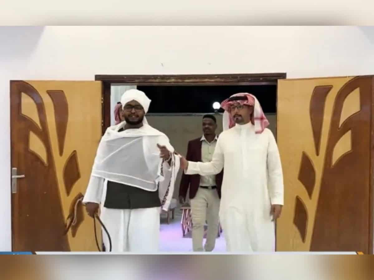 Video: Saudi man surprises Sudanese employee by sponsoring his wedding party