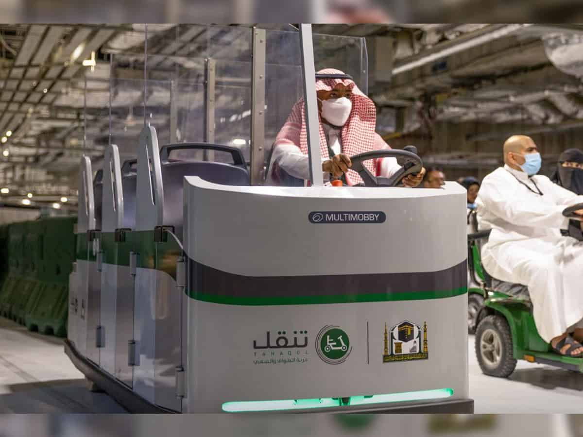 Saudi Arabia introduces electric coaches to transport elderly at Grand Mosque