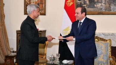 Jaishankar calls on Egyptian President Sisi; conveys PM Modi's warm greetings