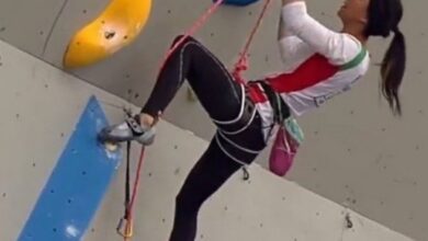 Iranian climber Elnaz Rekabi apologizes for competing without hijab on Instagram