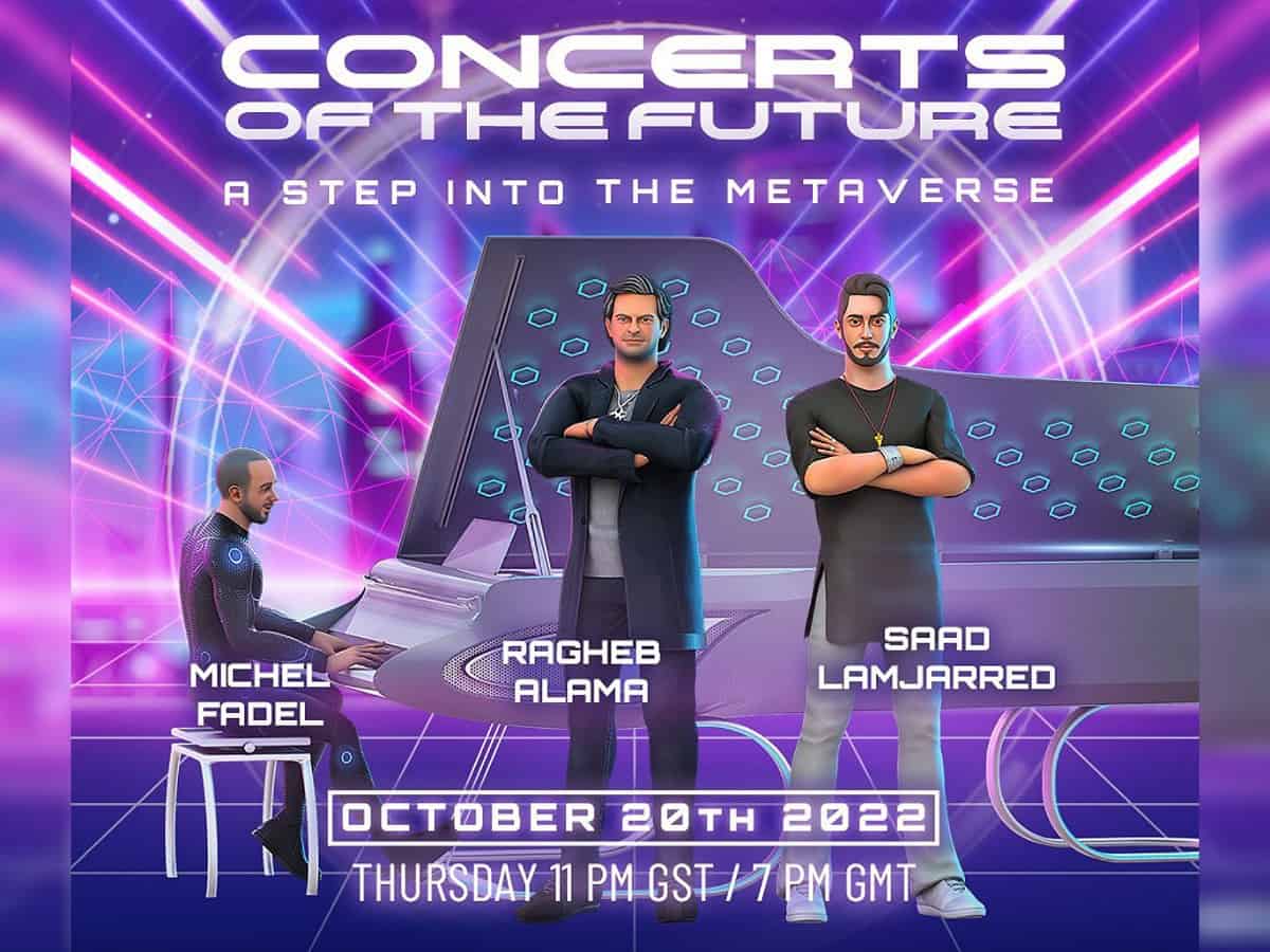 Arab Singers Saad Lamjarred, Ragheb Alama set to hold first-ever concert in Metaverse