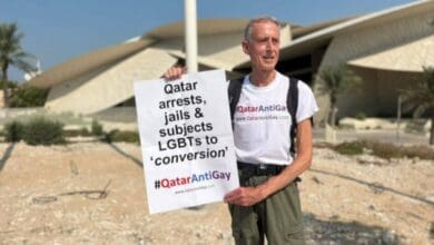 British LGBT activist Peter Tatchell claims arrest in Qatar