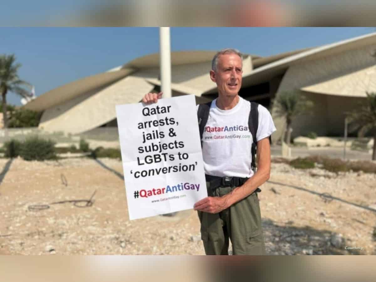 British LGBT activist Peter Tatchell claims arrest in Qatar