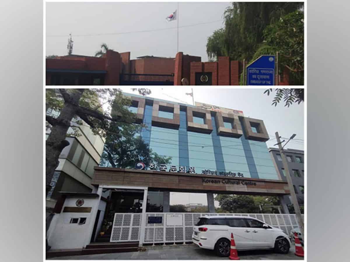 Seoul Halloween tragedy: Flag at Korean Embassy in Delhi flies at half-mast