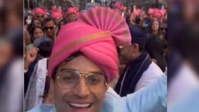 Indian-American ex-candidate for US Congress dances in NYC street on brother's wedding