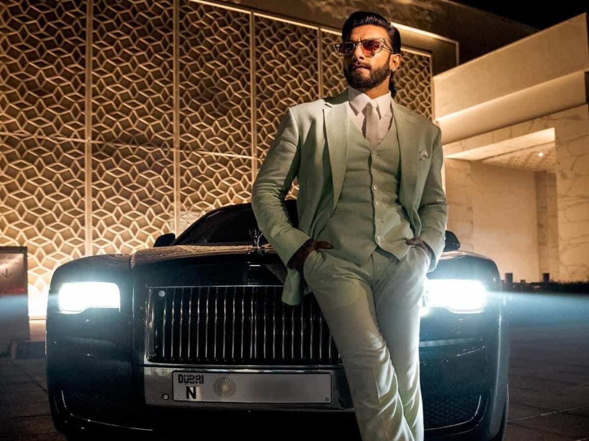 Ranveer Singh accused of driving luxury car with expired registration