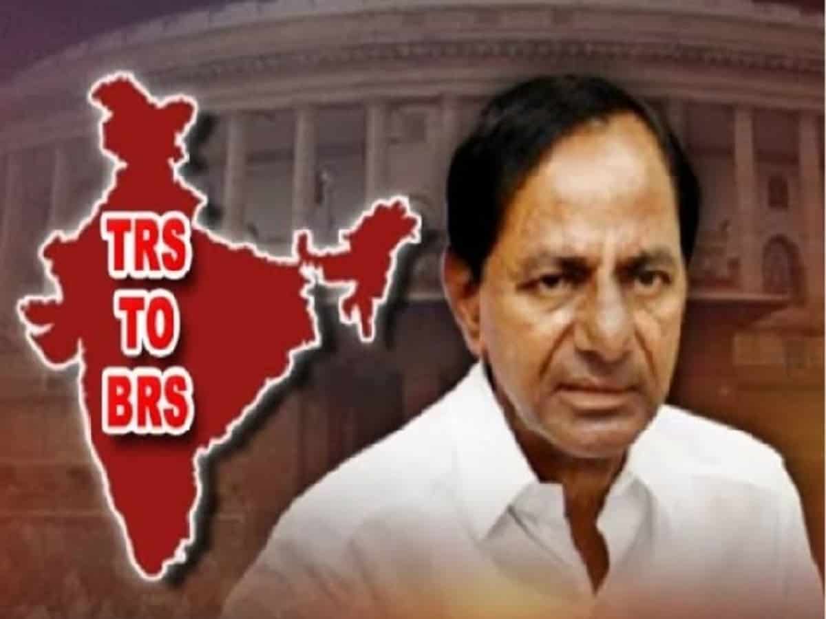 TRS informs Election Commission of its decision to convert into BRS