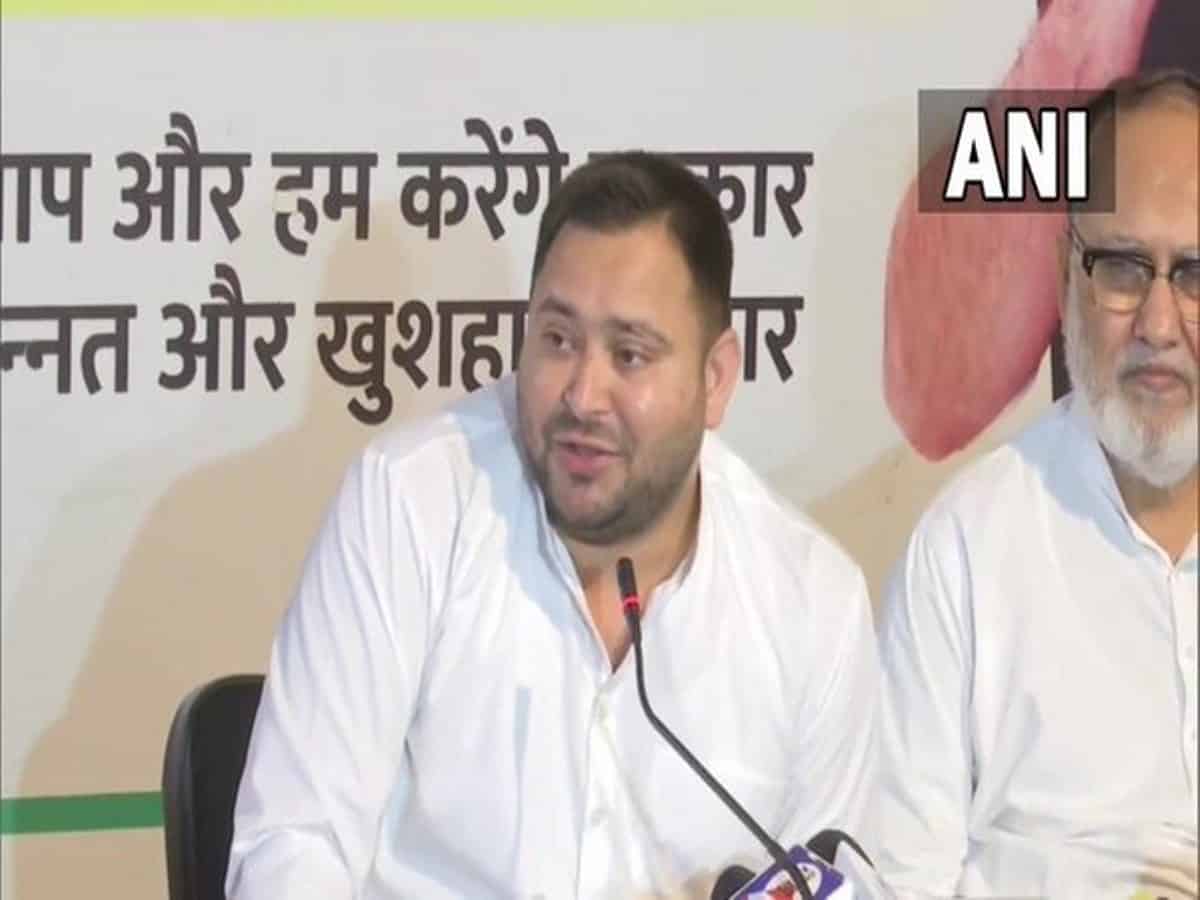 BJP's conspiracy behind Ramcharitmanas' controversy: Tejashwi