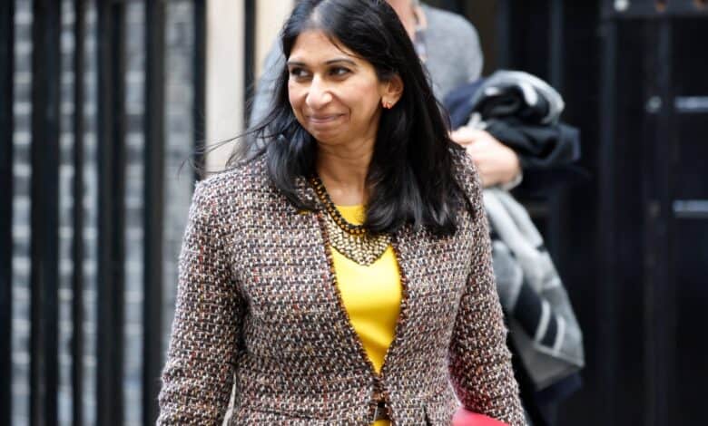 UK minister Suella Braverman blames Leicester riots on new migrants