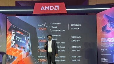 AMD showcases Ryzen 7000 Series desktop chips in India
