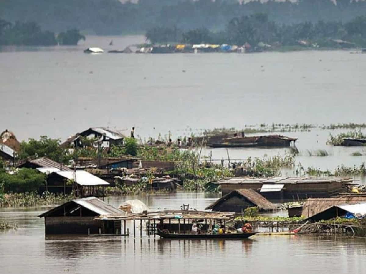 Flood situation improves in Assam, 50,836 people still hit