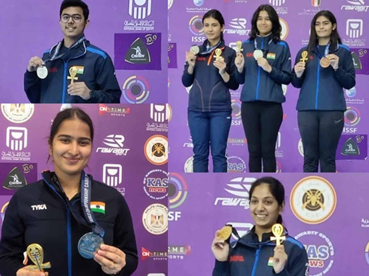 Ramita crowned 10m air rifle junior women's world champion