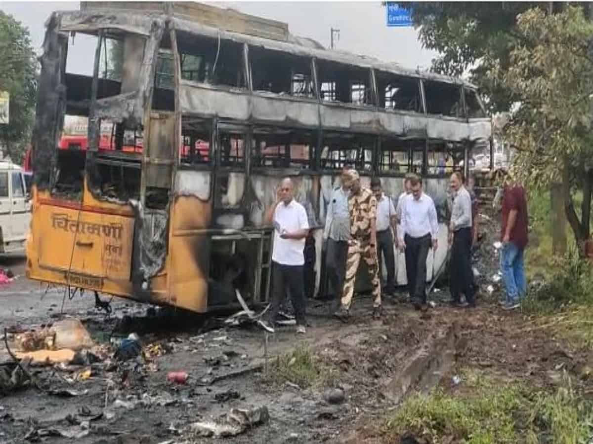 Nashik bus-truck accident: Maharashtra CM orders probe, survey to identify 'black spots' in state