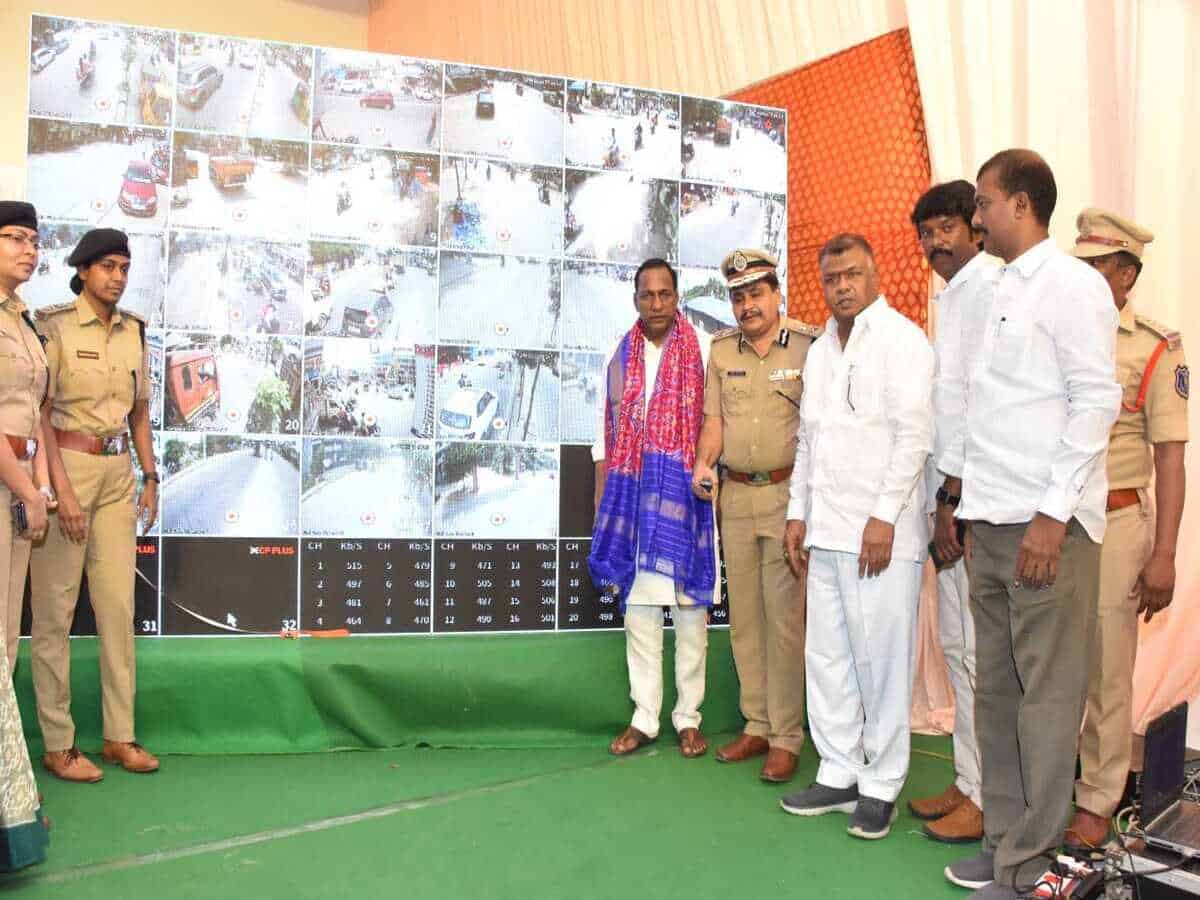Telangana: CCTV cameras network launched at Keesara
