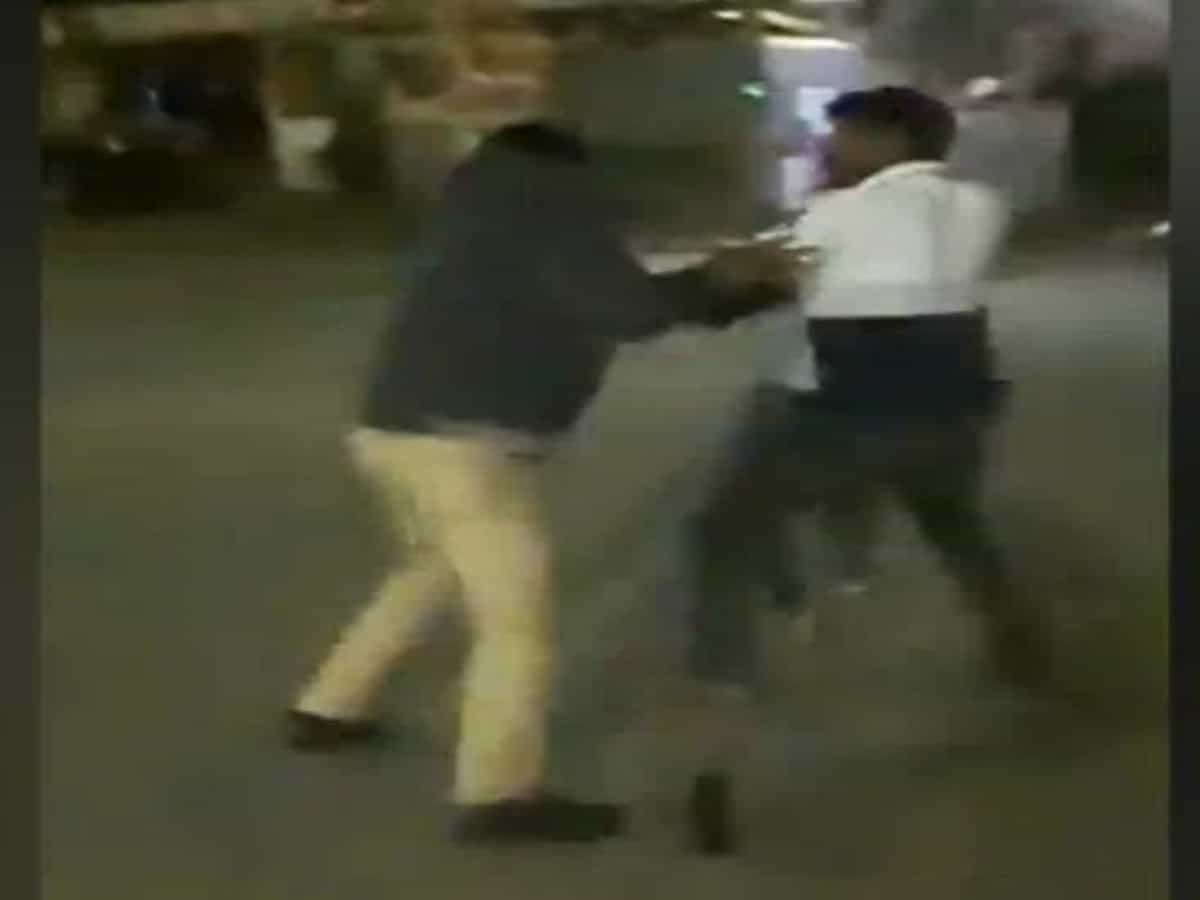 Drunk policeman creates ruckus in Telangana