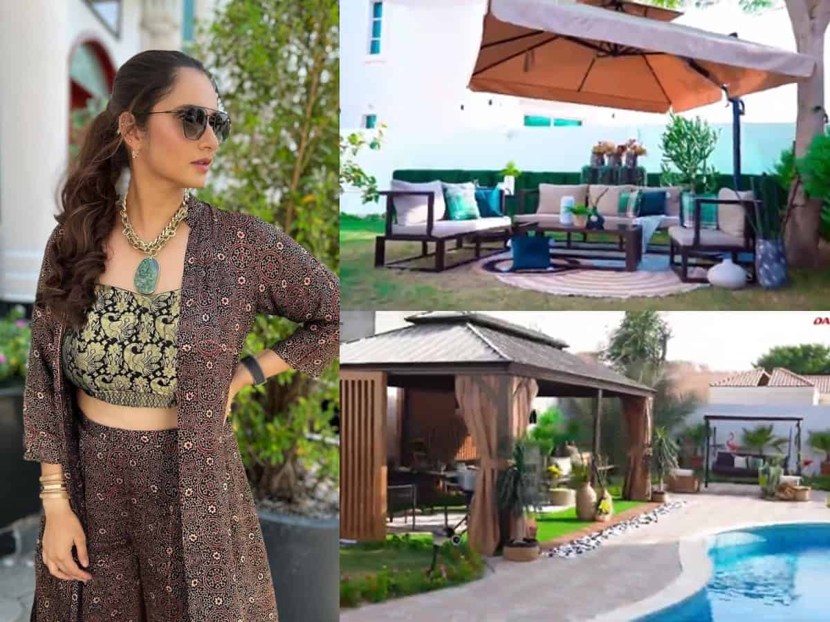 Sania Mirza gives tour of her home garden in Dubai [Video]