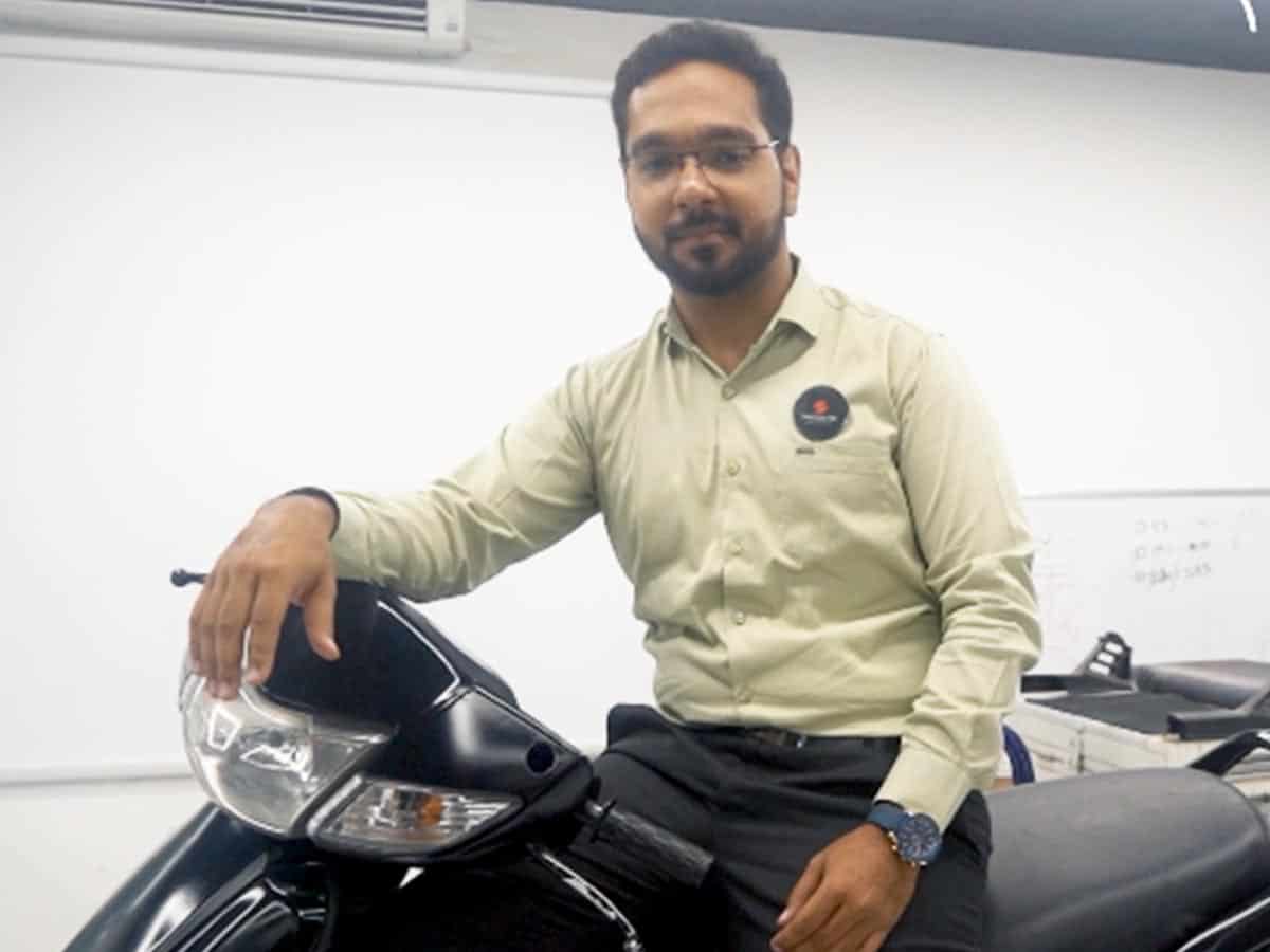 Meet the man who converts old bikes into electric vehicles