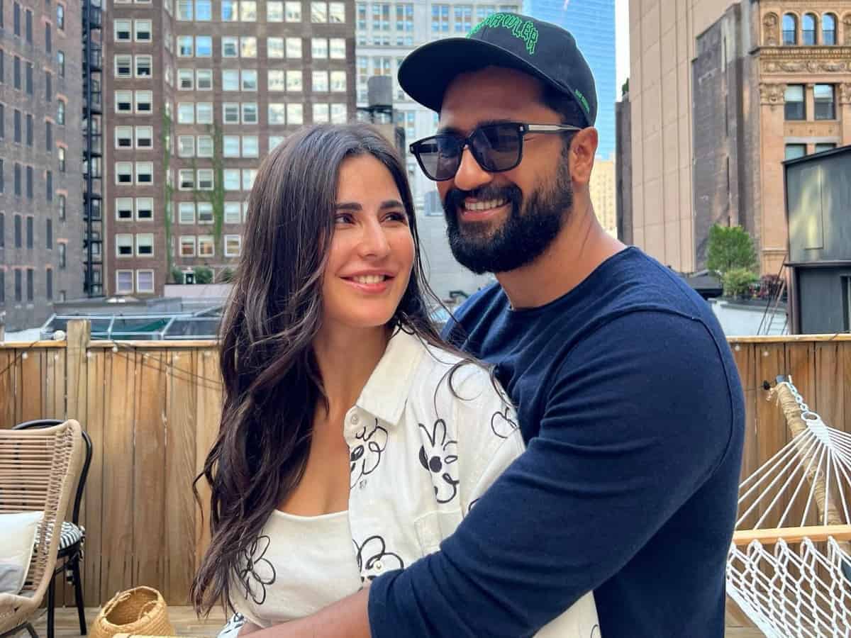 Katrina's wake-up call for hubby Vicky is every bit hilarious