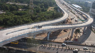 Shilpa Layout Flyover construction to be completed soon