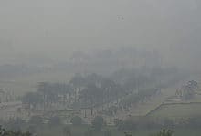 Weather: Air pollution in Delhi