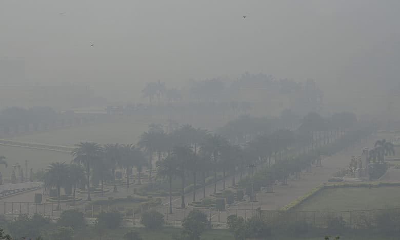 Weather: Air pollution in Delhi