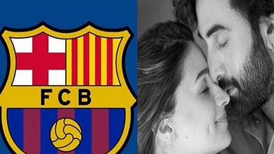"New Barca fan is born" Barcelona congratulate new B-town parents Ranbir-Alia on arrival of Raha