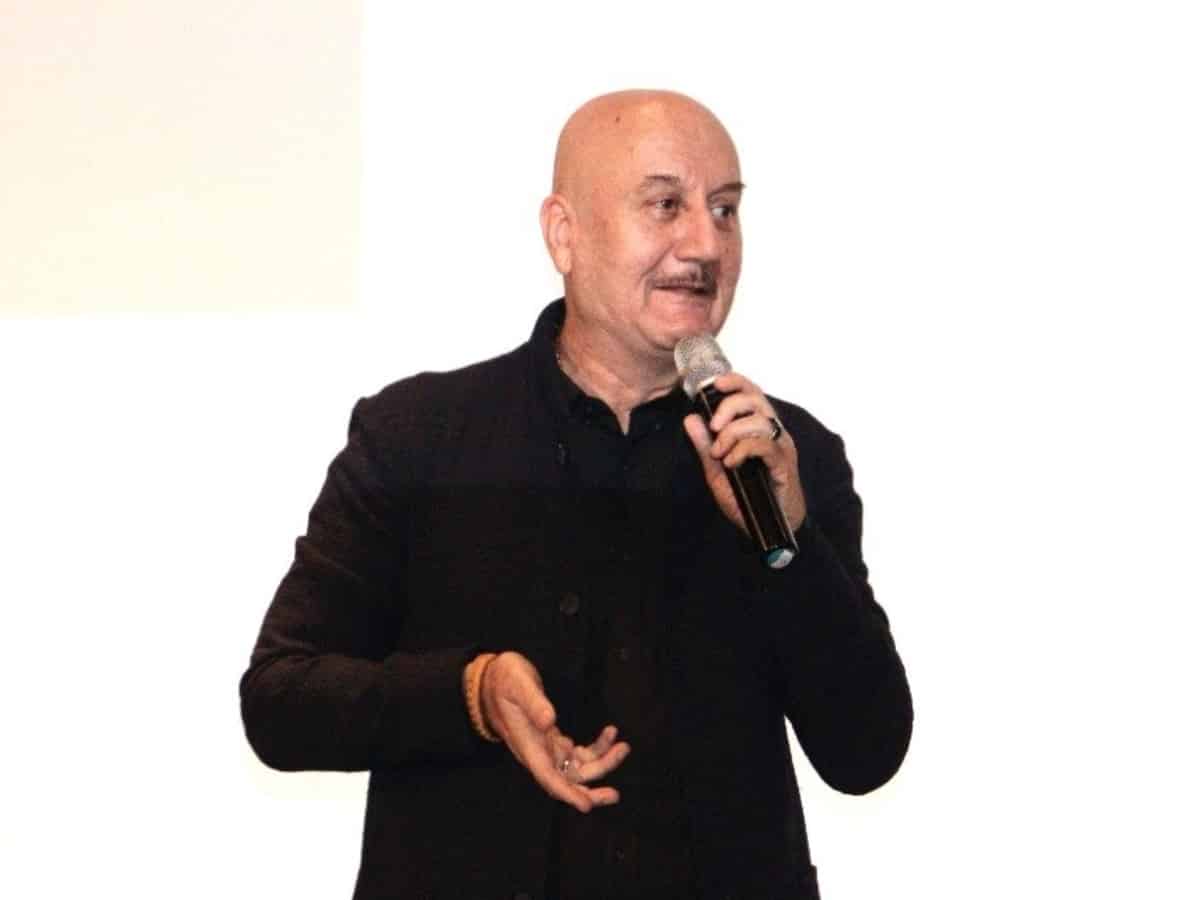 Anupam Kher: My tears were real in 'The Kashmir Files'