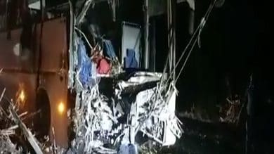 3 killed as bus rams into tractor in Telangana