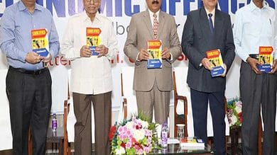 'Economic Offences' book launch by DGP in Hyderabad