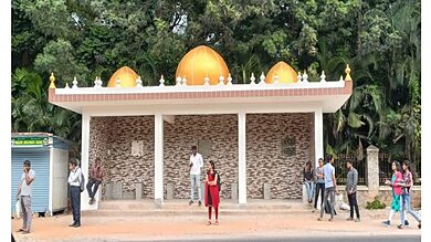 Karnataka changes dome-like structures on bus stops in Mysuru