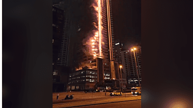 Fire breaks out at high-rise building in Bangladesh capital Dhaka