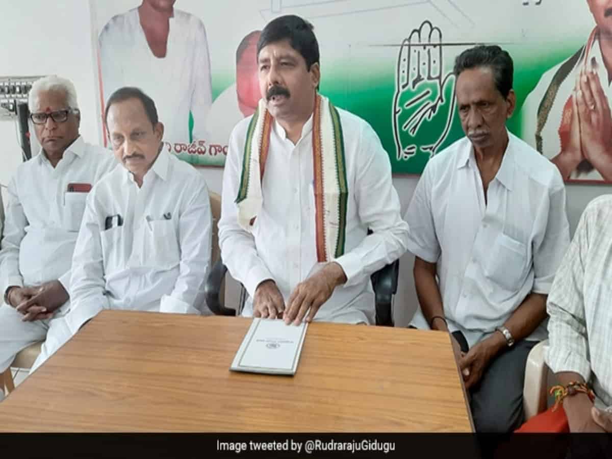 Gidugu Rudra Raju appointed Andhra Pradesh Congress president.