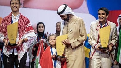 7-yr-old Syrian civil war survivor wins Arab Reading Challenge award