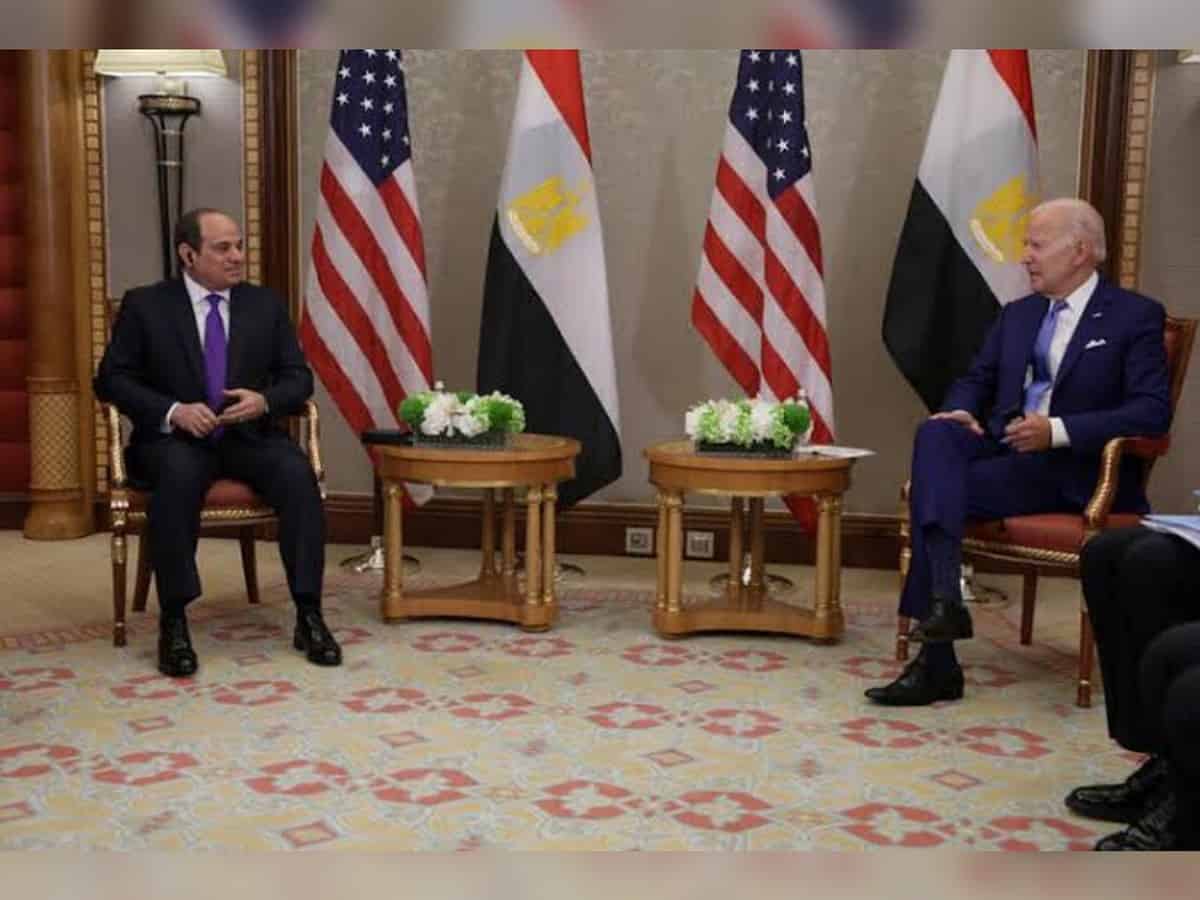 US President Biden, Egypt's Sisi discuss regional, int'l issues