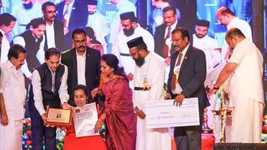 21-year-old Kerala woman born without hands receives unsung hero award from Dubai church