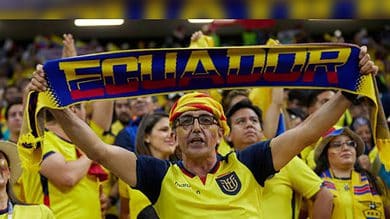 Video: Eucador fans chant "We Want Beer" at FIFA World Cup opener in Qatar