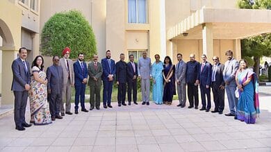 VP Dhankhar interacts with Indian community in Doha