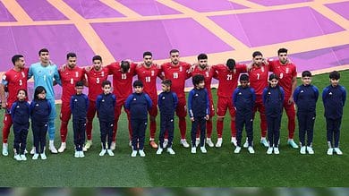 Iran football team refuses to sing national anthem before FIFA World Cup match