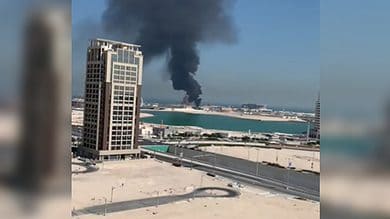 Qatar: Massive fire breaks out near FIFA World Cup fan zone